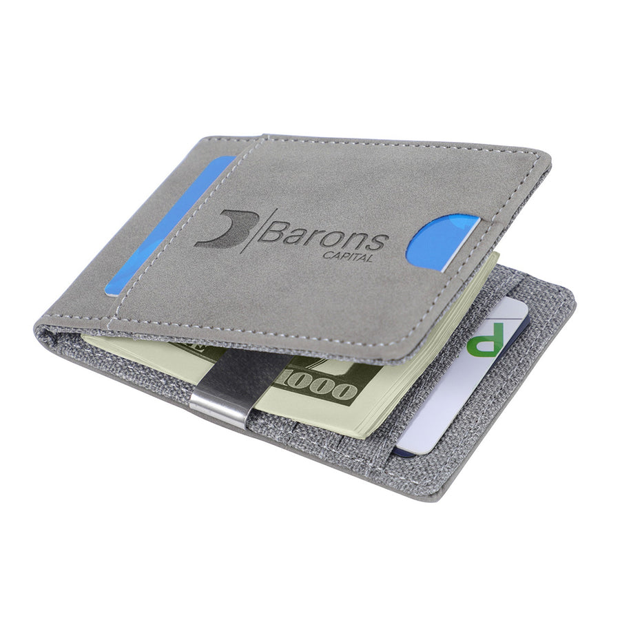 Best Buddy Tools® Slim Wallet With Money Clip (Q219122)