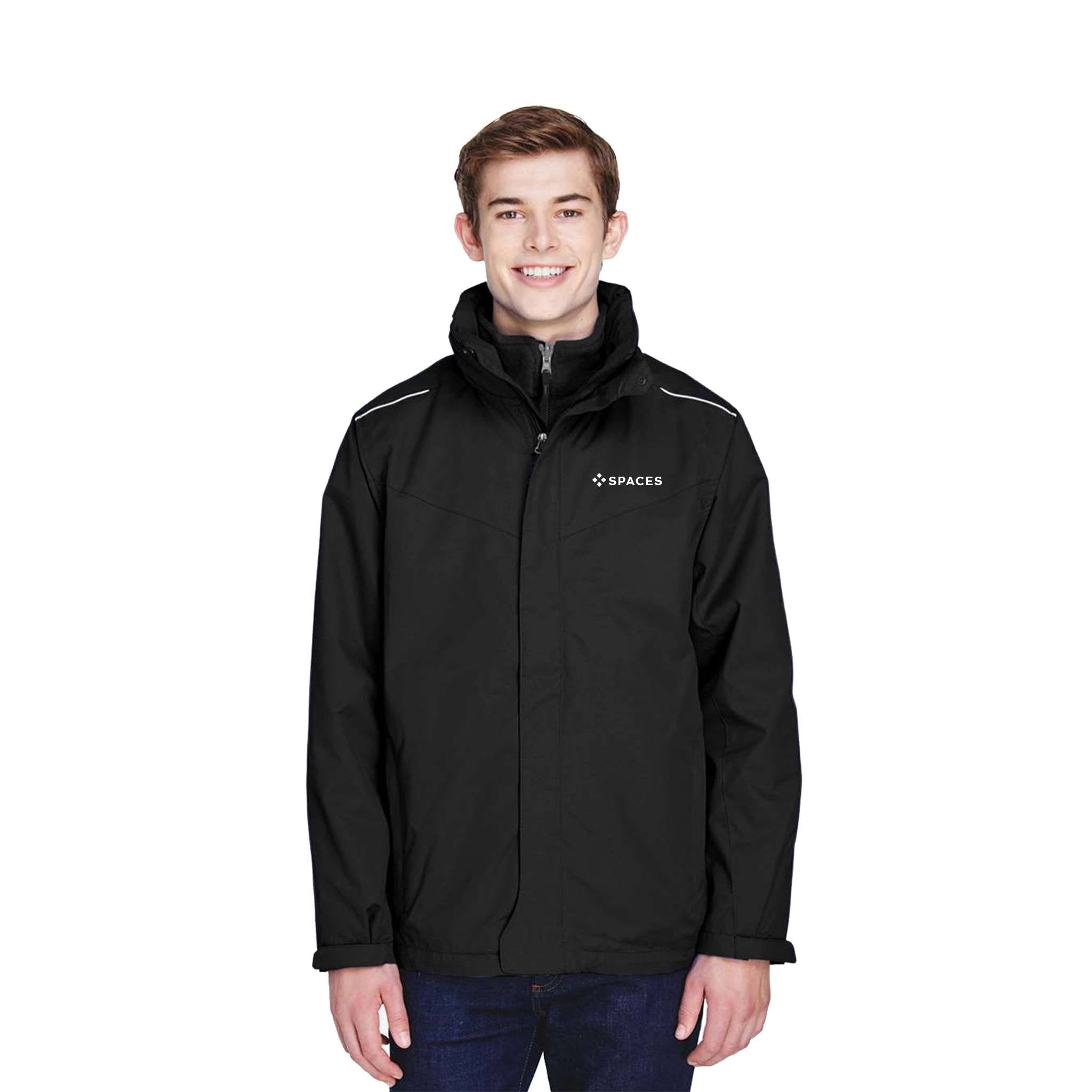 Core 365® Men's Region 3-In-1 Jacket With Fleece Liner  Imprinted with Logo (Q219622)