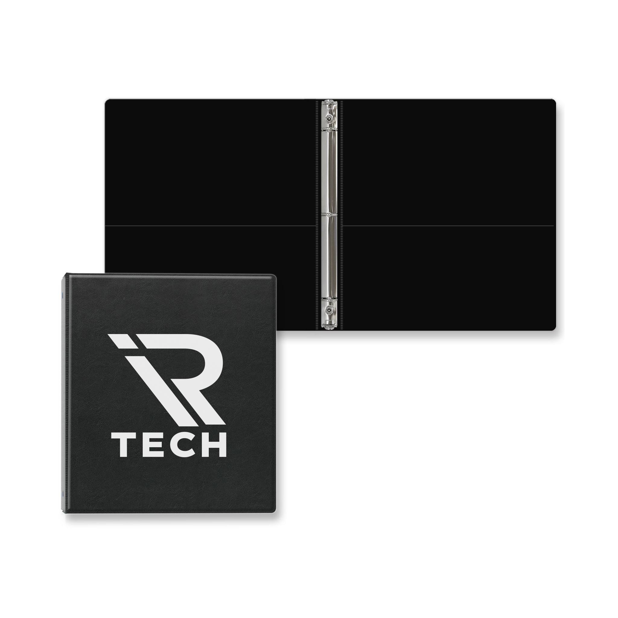 1/2 Inch Signature Round Ring Binder  Imprinted with Logo (Q220122)