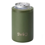 12 Oz. Swig Combo Can And Bottle Cooler - Olive (Q220522)
