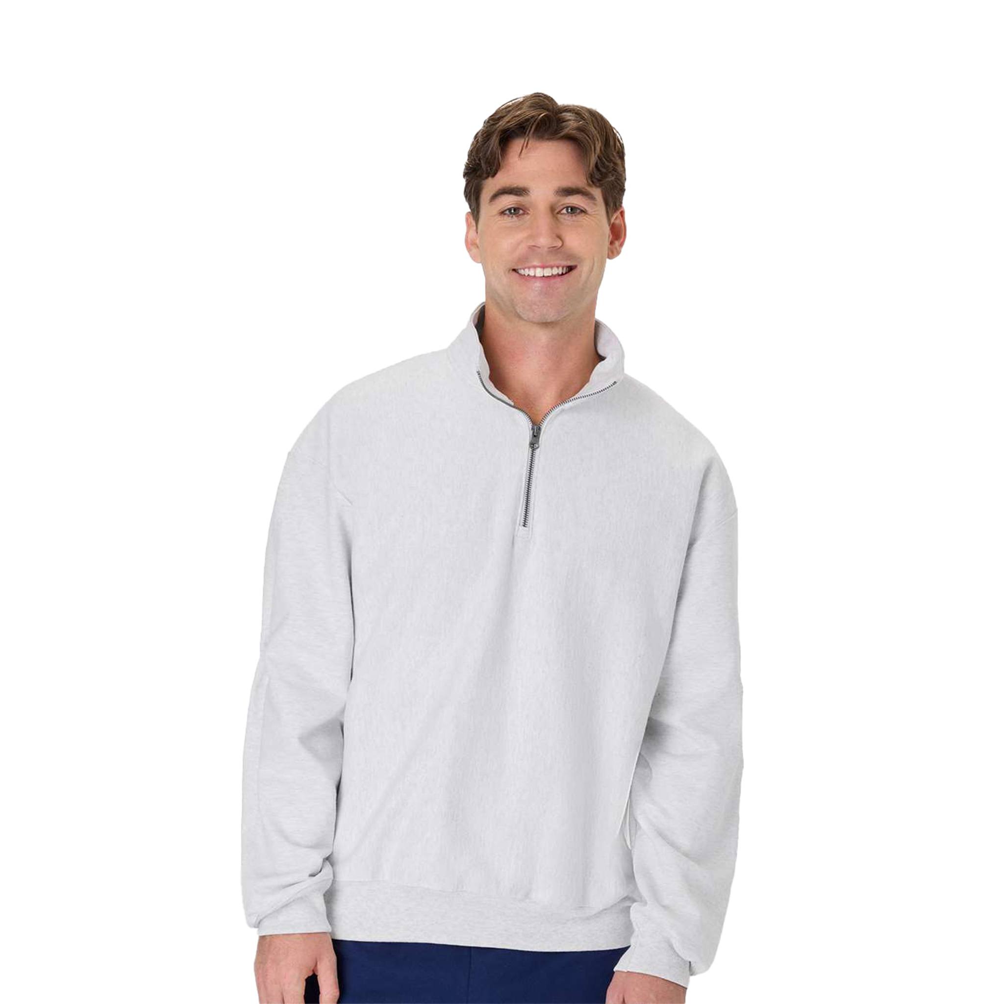 Hanes Mens Beefy® Sweats Premium Quarter-Zip Sweatshirt (Q221632)