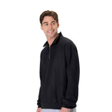 Hanes Mens Beefy® Sweats Premium Quarter-Zip Sweatshirt (Q221632)