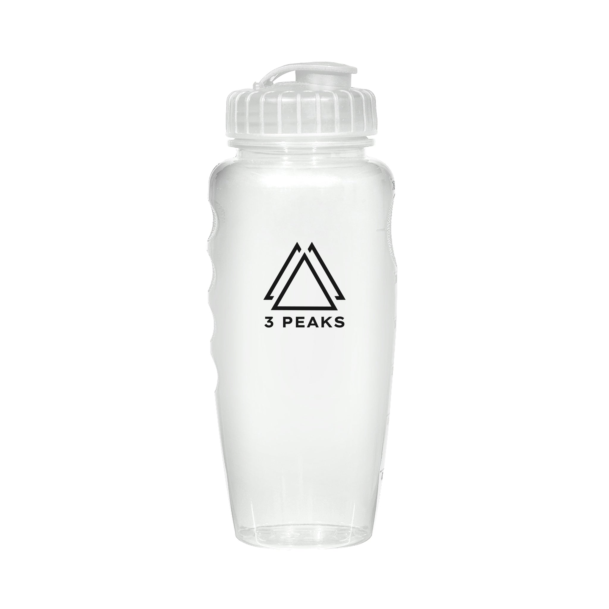 30 Oz. Poly-Clear™ Gripper Bottle  Imprinted with Logo (Q222222)