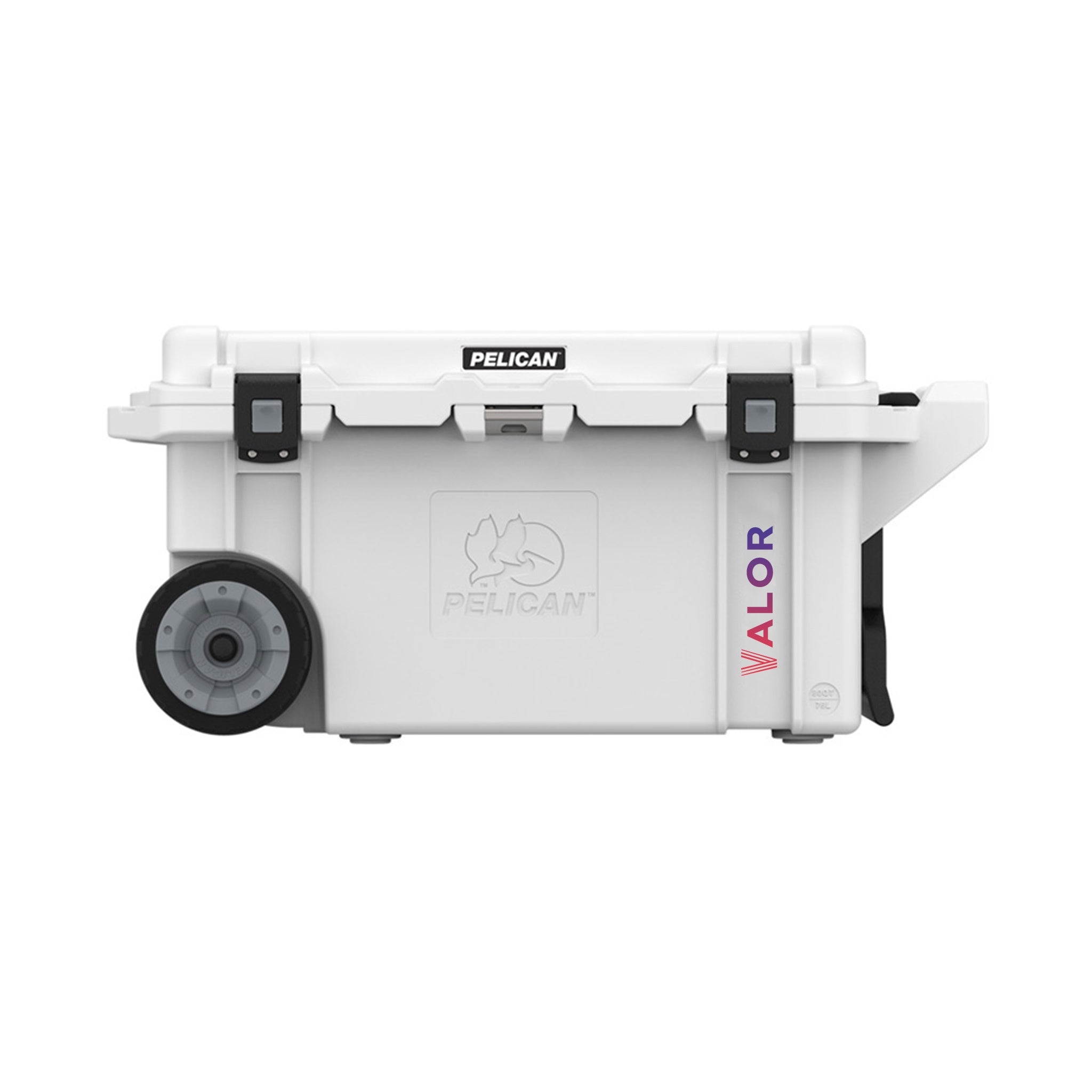 Pelican™ 80qt Wheeled Cooler  Imprinted with Logo (Q222332)