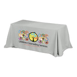 3-Sided Economy 8 ft Table Cover (PhotoImage 4 Color) (Q222611)