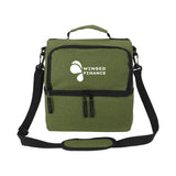 Lunch Break Dual Compartment Lunch Cooler  Imprinted with Logo (Q223422)