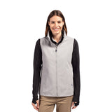 Cutter & Buck Charter Eco Recycled Full-Zip Womens Vest (Q224332)