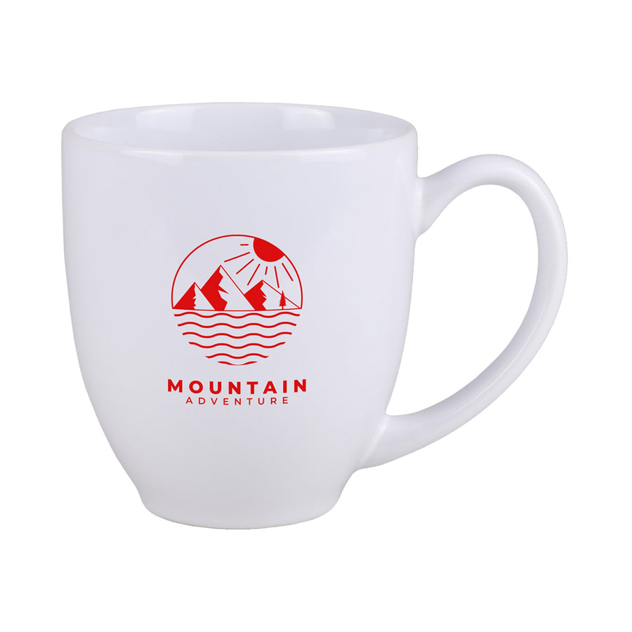15 Oz. Ceramic Bistro Mug (Q224532)