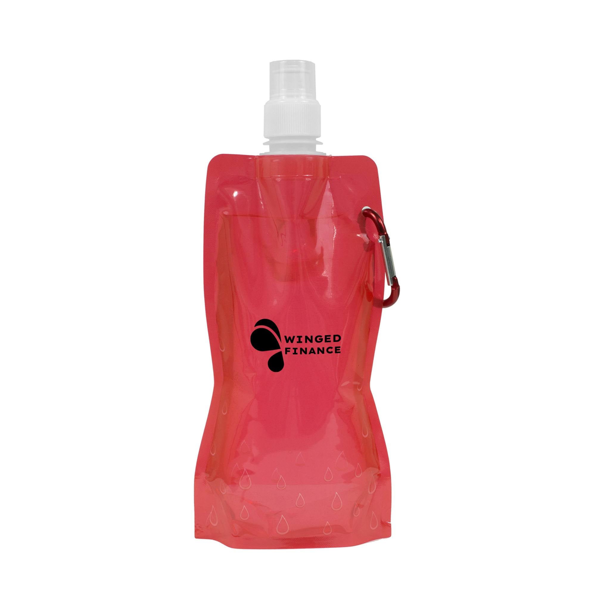 18 Oz. Roll Up Foldable And Reusable Water Bottles (Q224811)