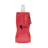 18 Oz. Roll Up Foldable And Reusable Water Bottles (Q224811)