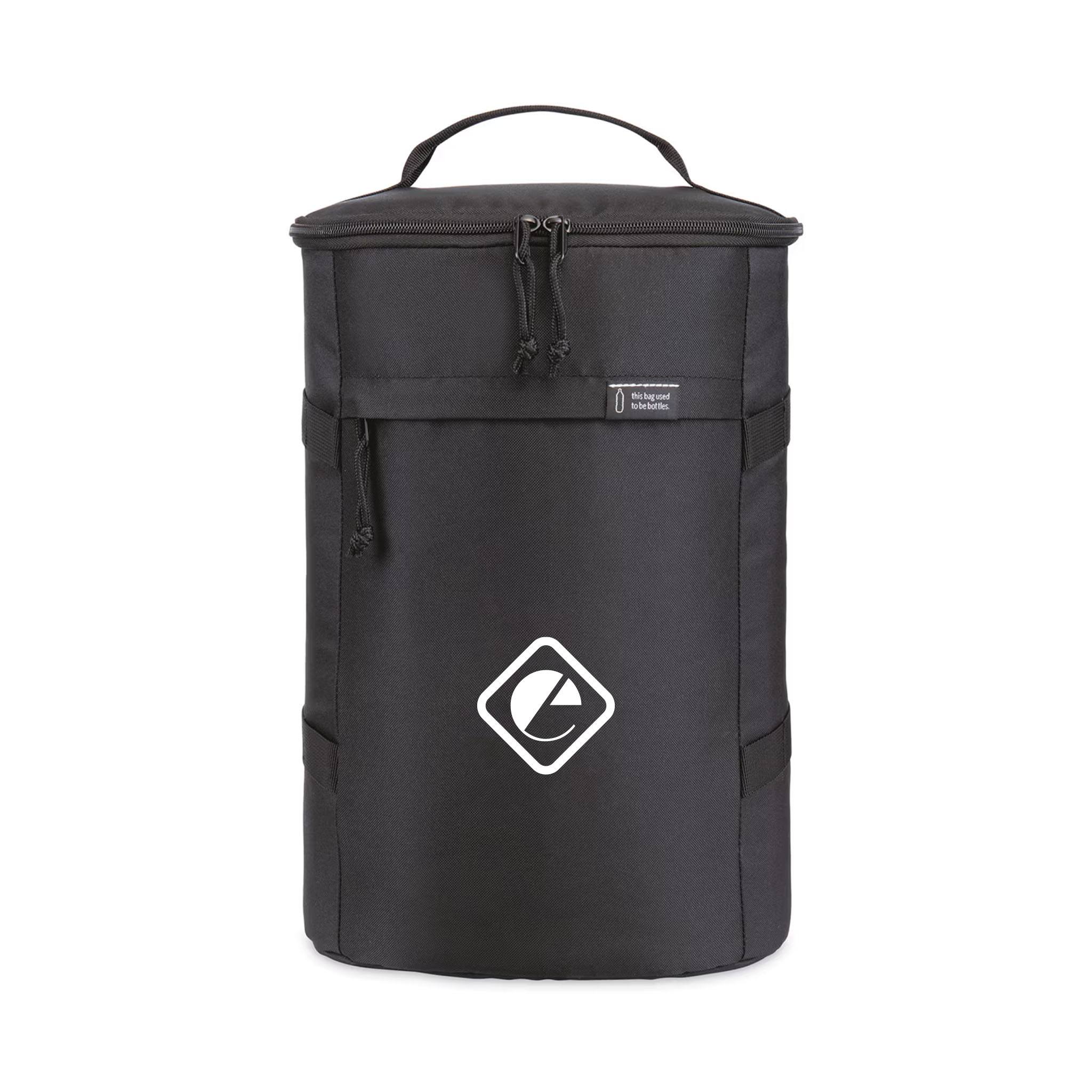Renew rPET Backpack Cooler - Black (Q224822)