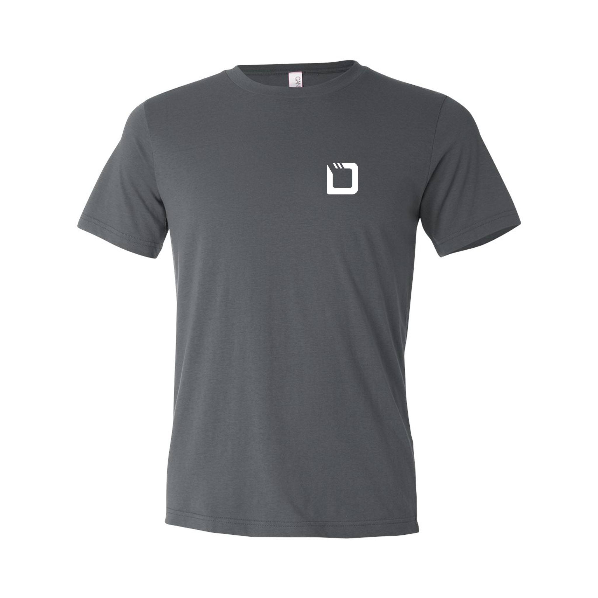 Bella + Canvas Unisex Poly-Cotton Short-Sleeve T-Shirt  Imprinted with Logo (Q225576)