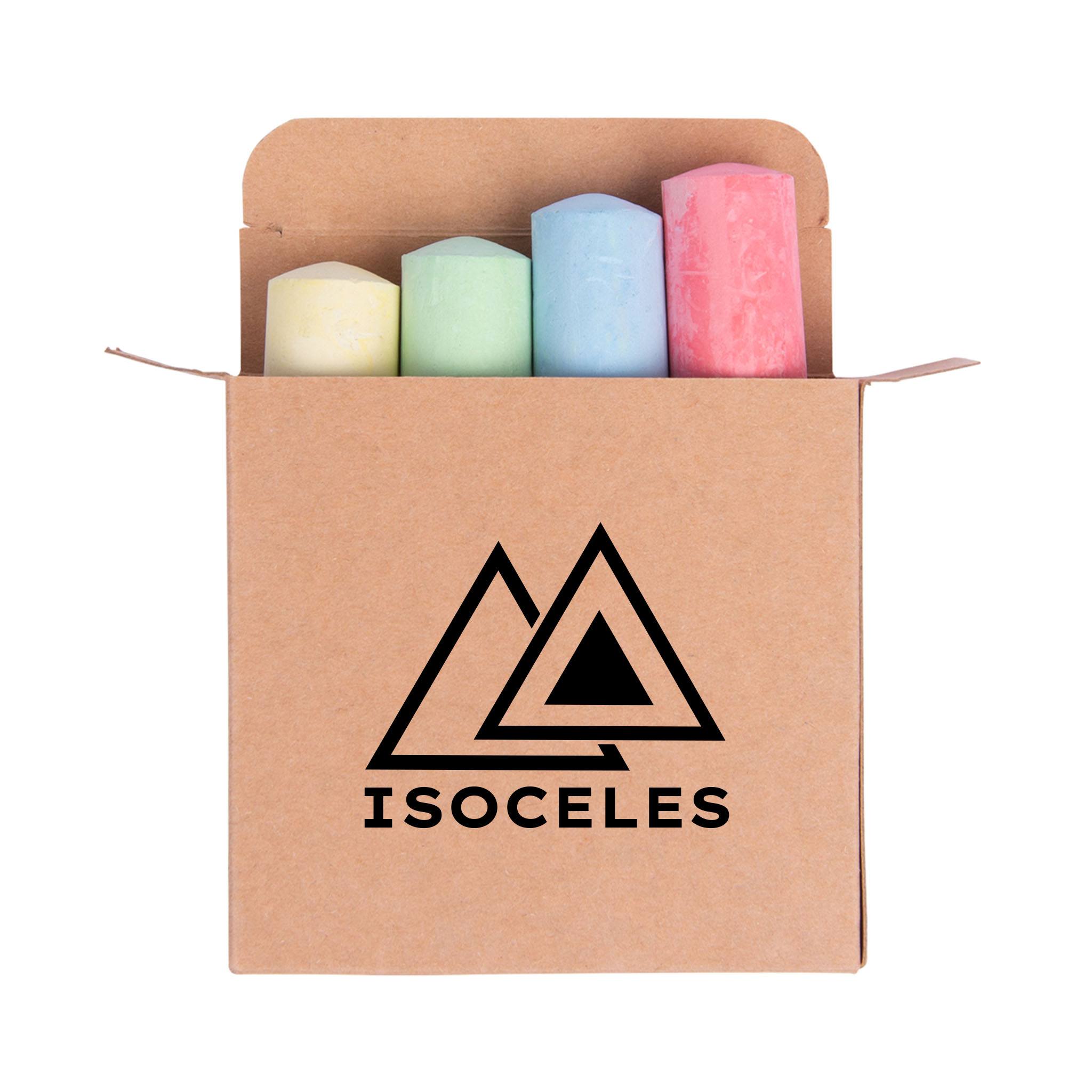 4- Piece Chalk Set  Imprinted with Logo (Q225822)