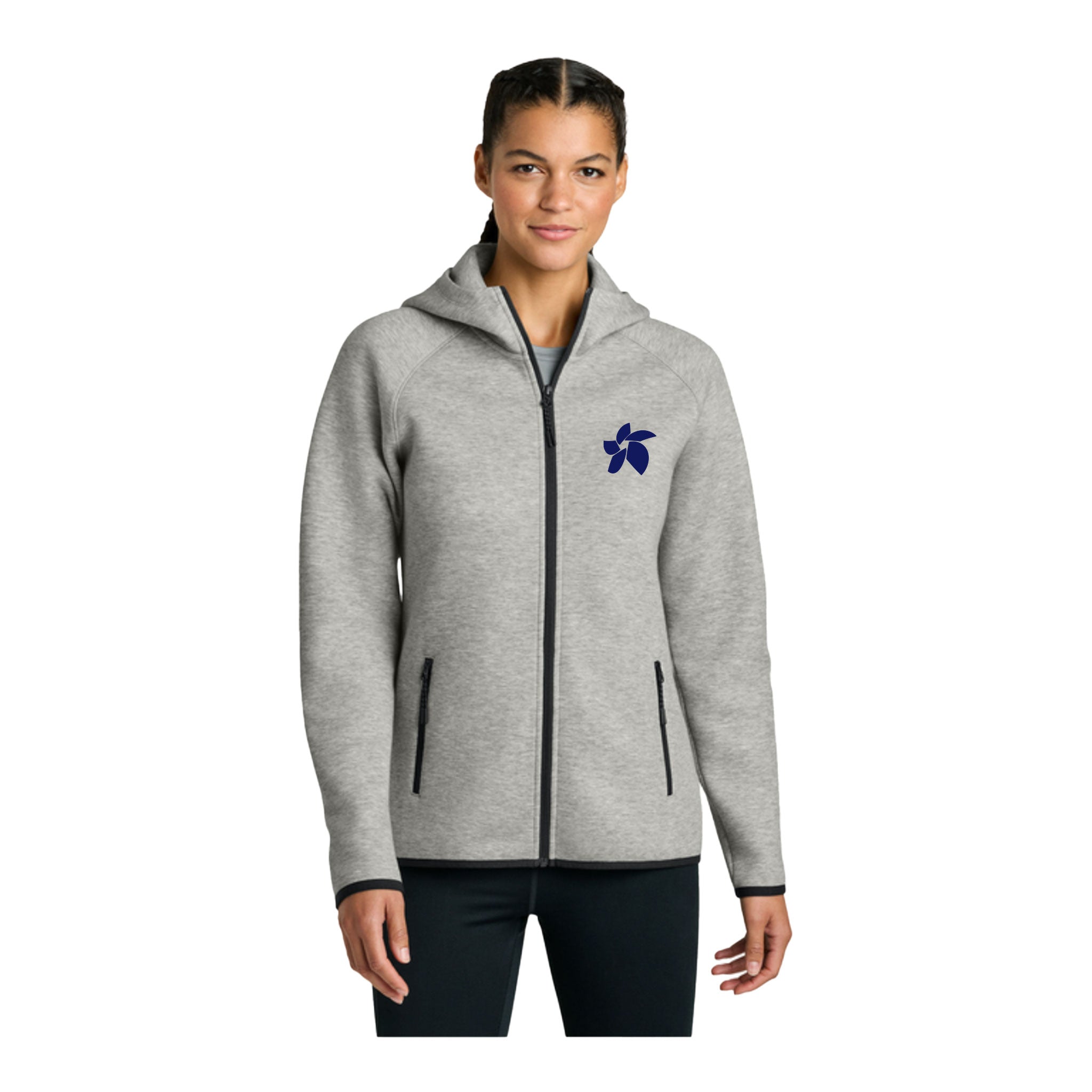 Sport-Tek® Women’s Phenom Full-Zip Hoodie  Imprinted with Logo (Q227532)
