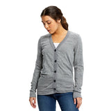 US Blanks Ladies' Long-Sleeve Cardigan (Q228922)