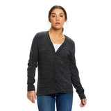US Blanks Ladies' Long-Sleeve Cardigan (Q228922)