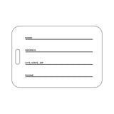 Kaleidoscope Bag Tag: 2.13 x 3.38 In. (Q230022)