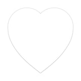 Full Color Heart Coaster (Q230322)