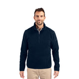Cutter & Buck Cascade Eco Fleece Mens Quarter Zip Jacket (Q234332)
