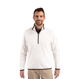 Cutter & Buck Cascade Eco Fleece Mens Quarter Zip Jacket (Q234332)
