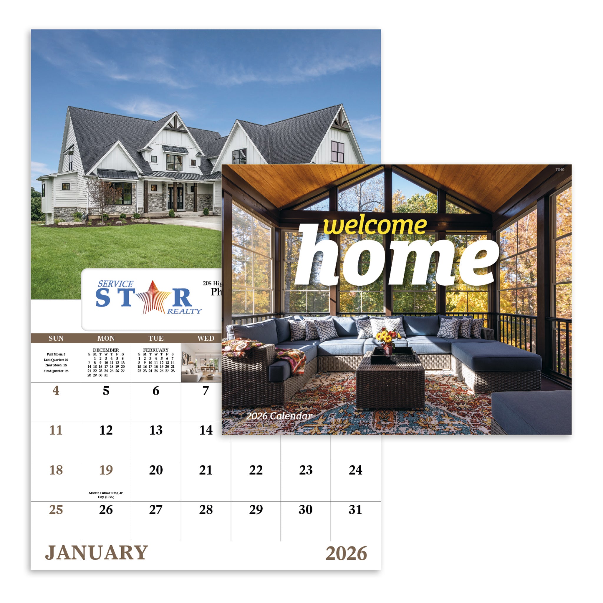 Welcome Home - Window Calendar (Q234722)