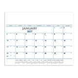Blue & Black Desk Pad Calendar (Q235722)