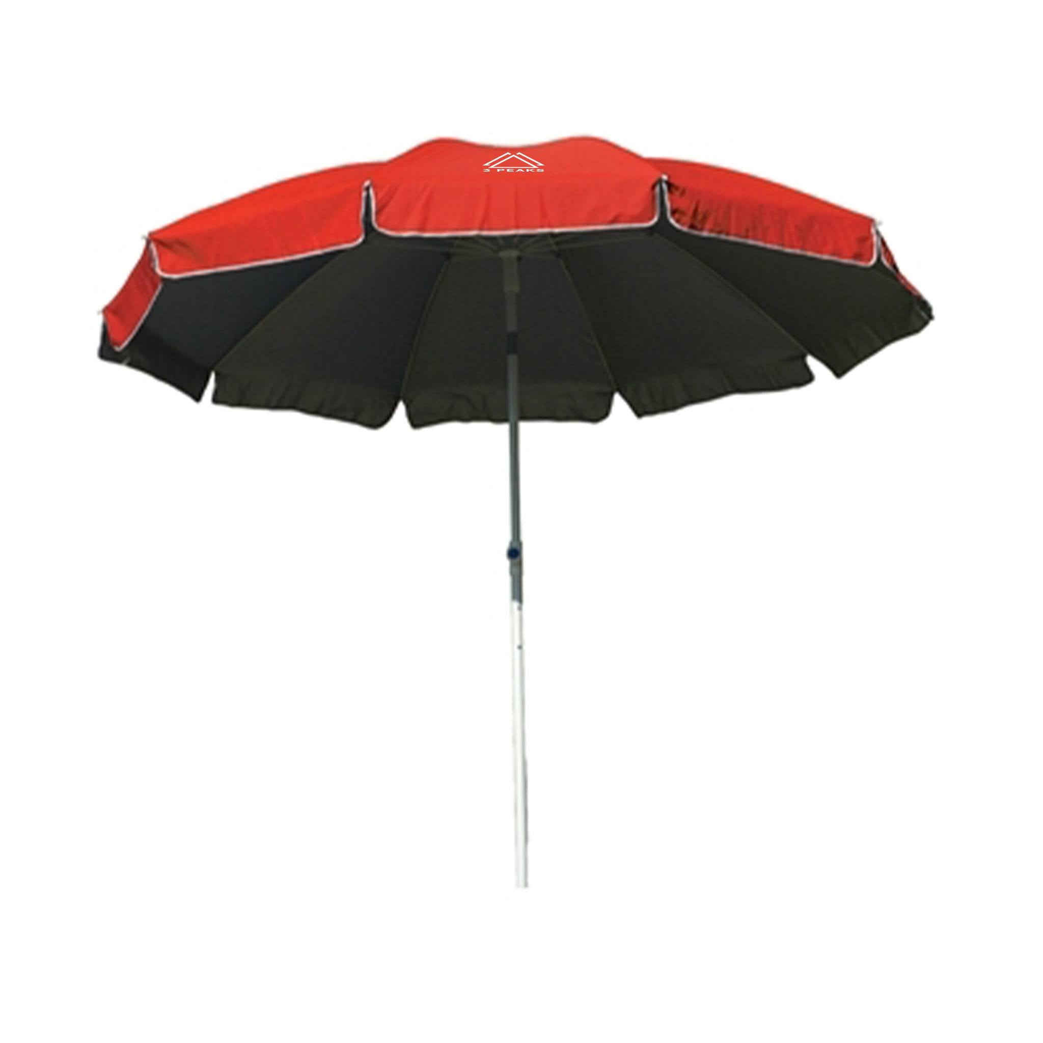 The 100 Inch Ten Panel Patio-Beach Umbrella  Imprinted with Logo (Q237422)