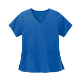 Wink® Women's Premiere Flex™ Mock Wrap Top Ceil Blue (Q238222)