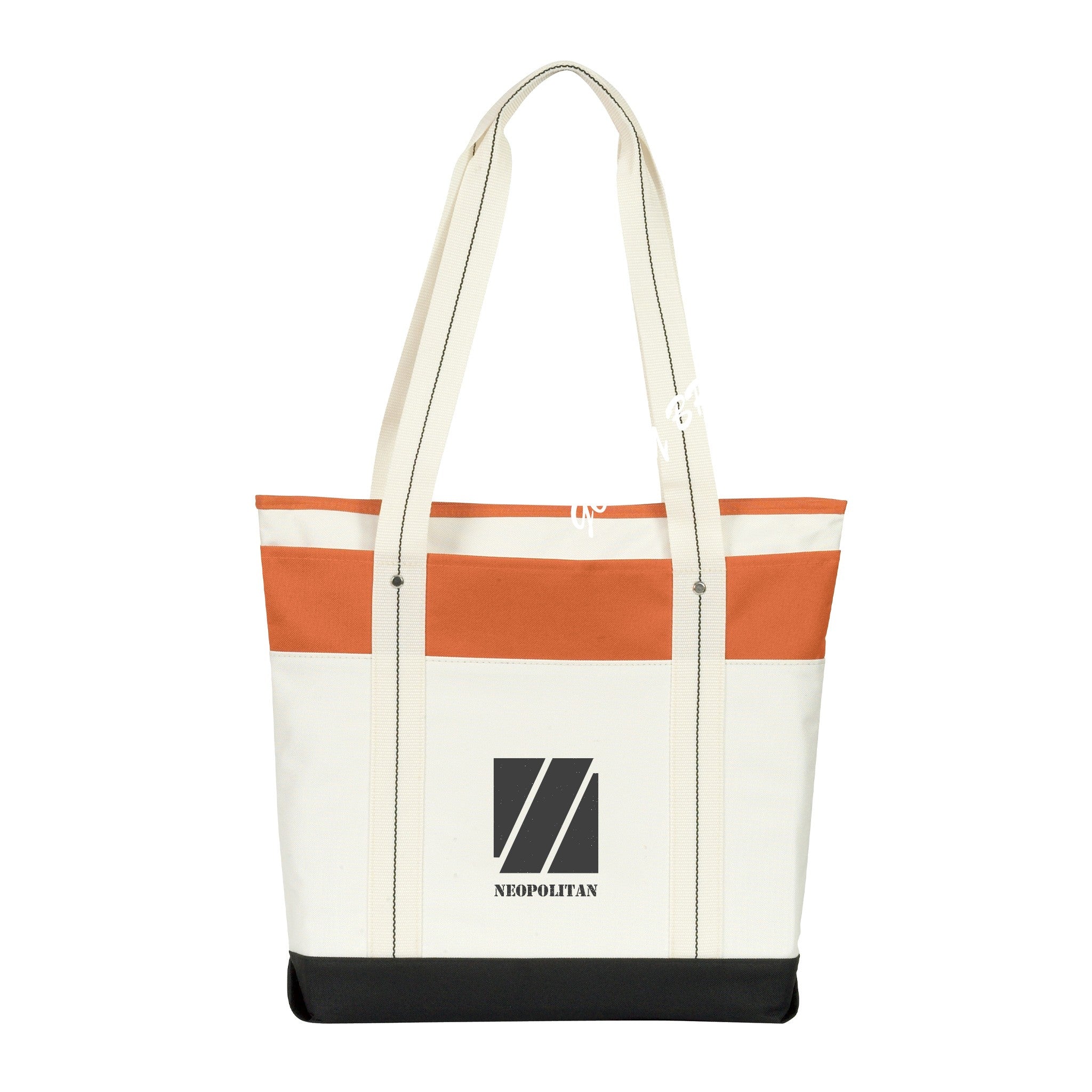 17"W x 15"H Hamptons Getaway Tote Bags (Q238311)