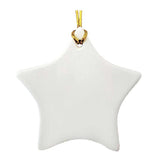3 Inch Ceramic Ornament - Star (Q238822)