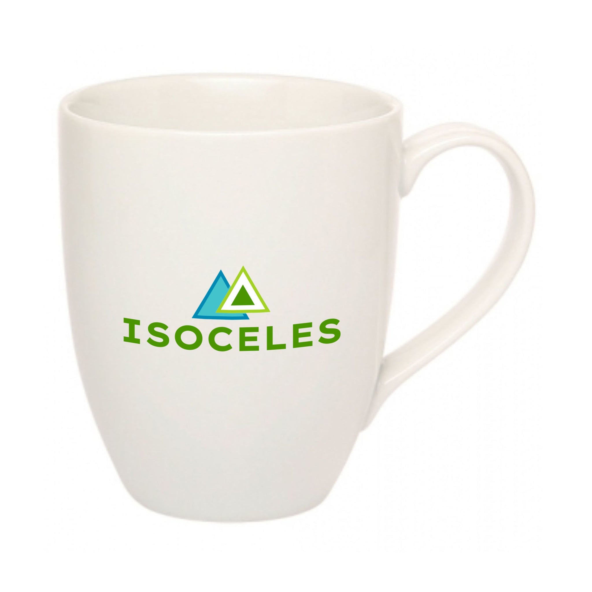 11 Oz. Vitrified Bistro Porcelain Mugs  Imprinted with Logo (Q239222)
