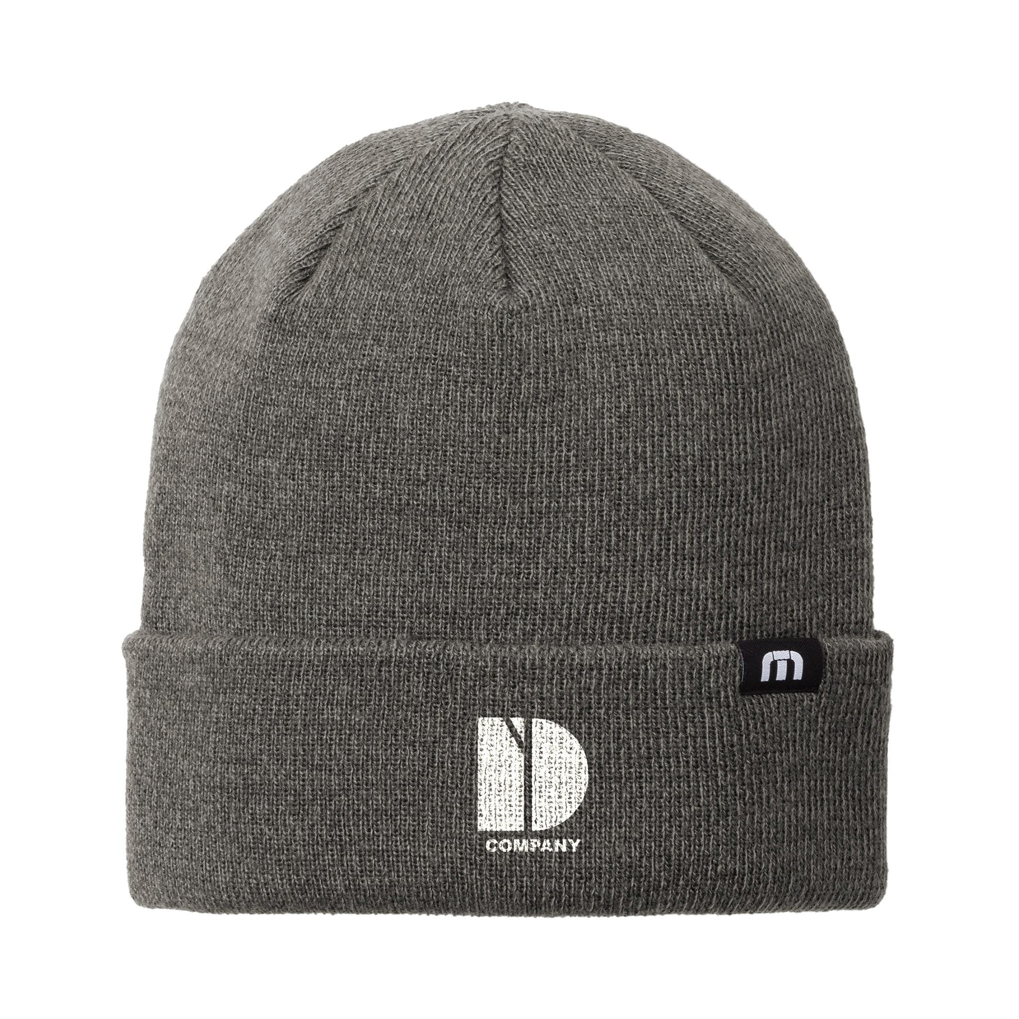 TravisMathew Solid Cuffed Beanie  Imprinted with Logo (Q239722)