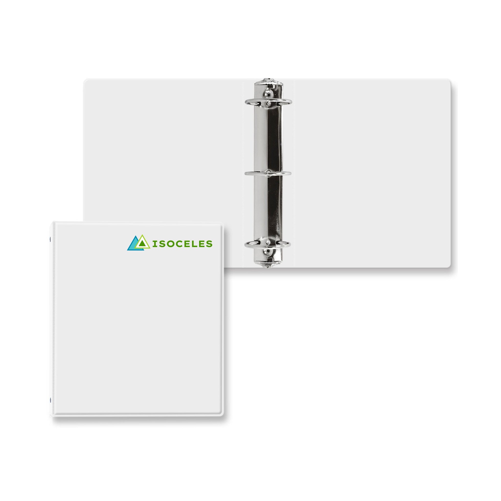 2.5 Inch Express Round Ring Binder  Imprinted with Logo (Q240122)