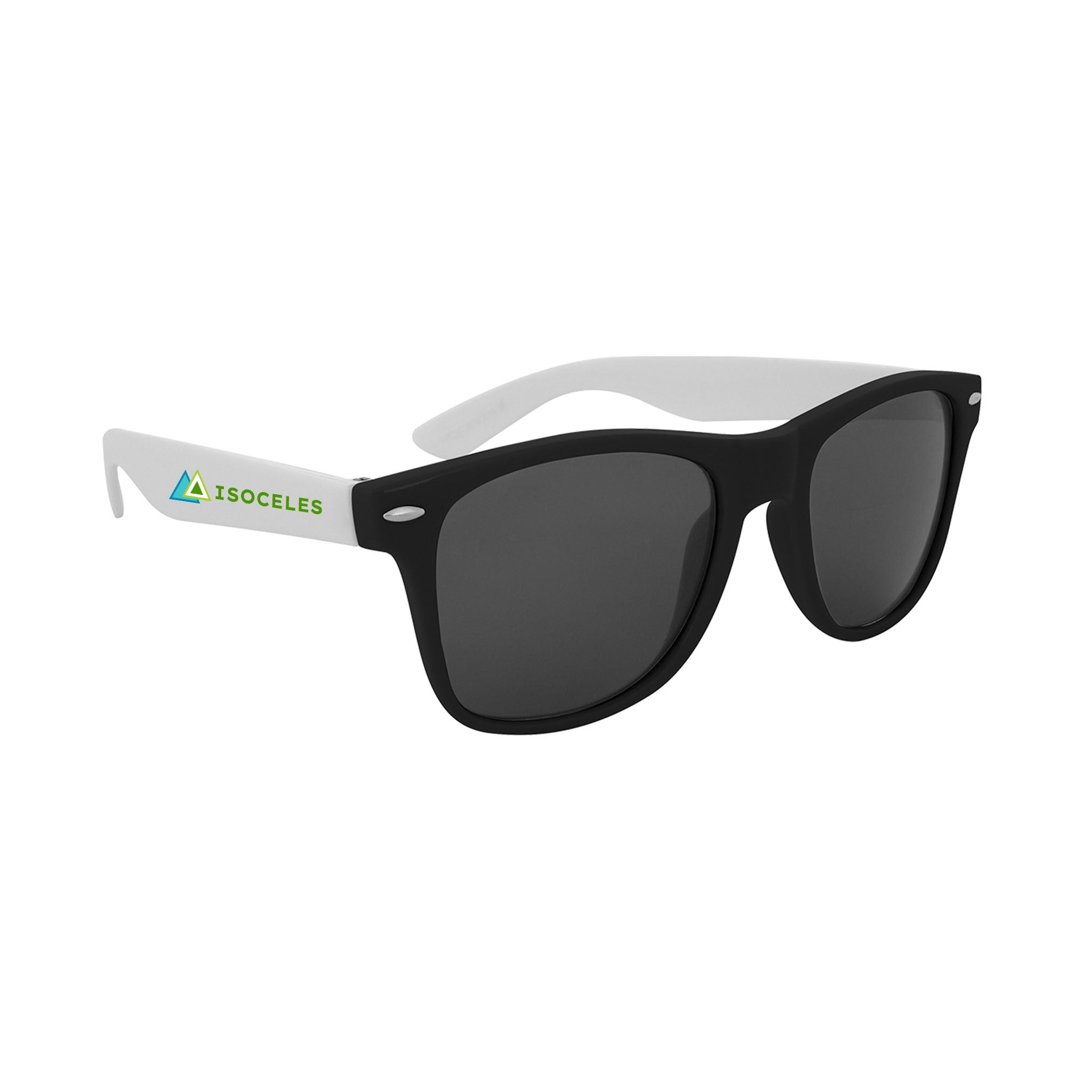 Colorblock Malibu Sunglasses  Imprinted with Logo (Q240822)
