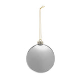 Chrome Round Disk Ornament (Q241022)