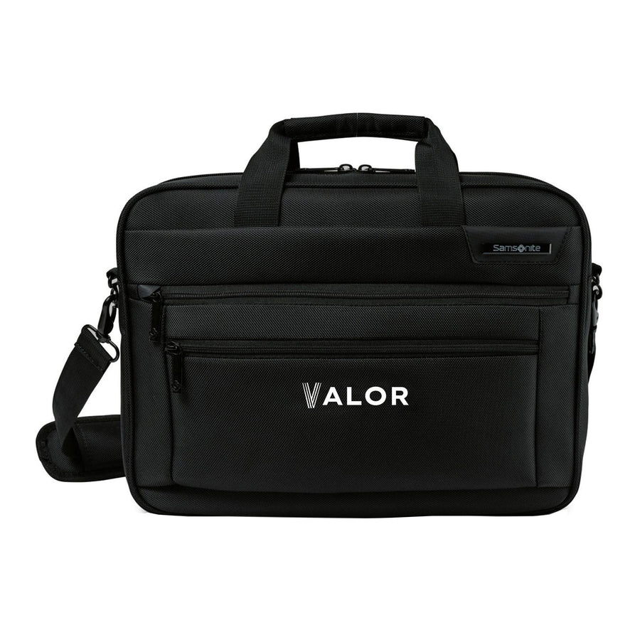Samsonite Classic Business Perfect Fit Two Gusset Laptop Portfolio (Q241222)
