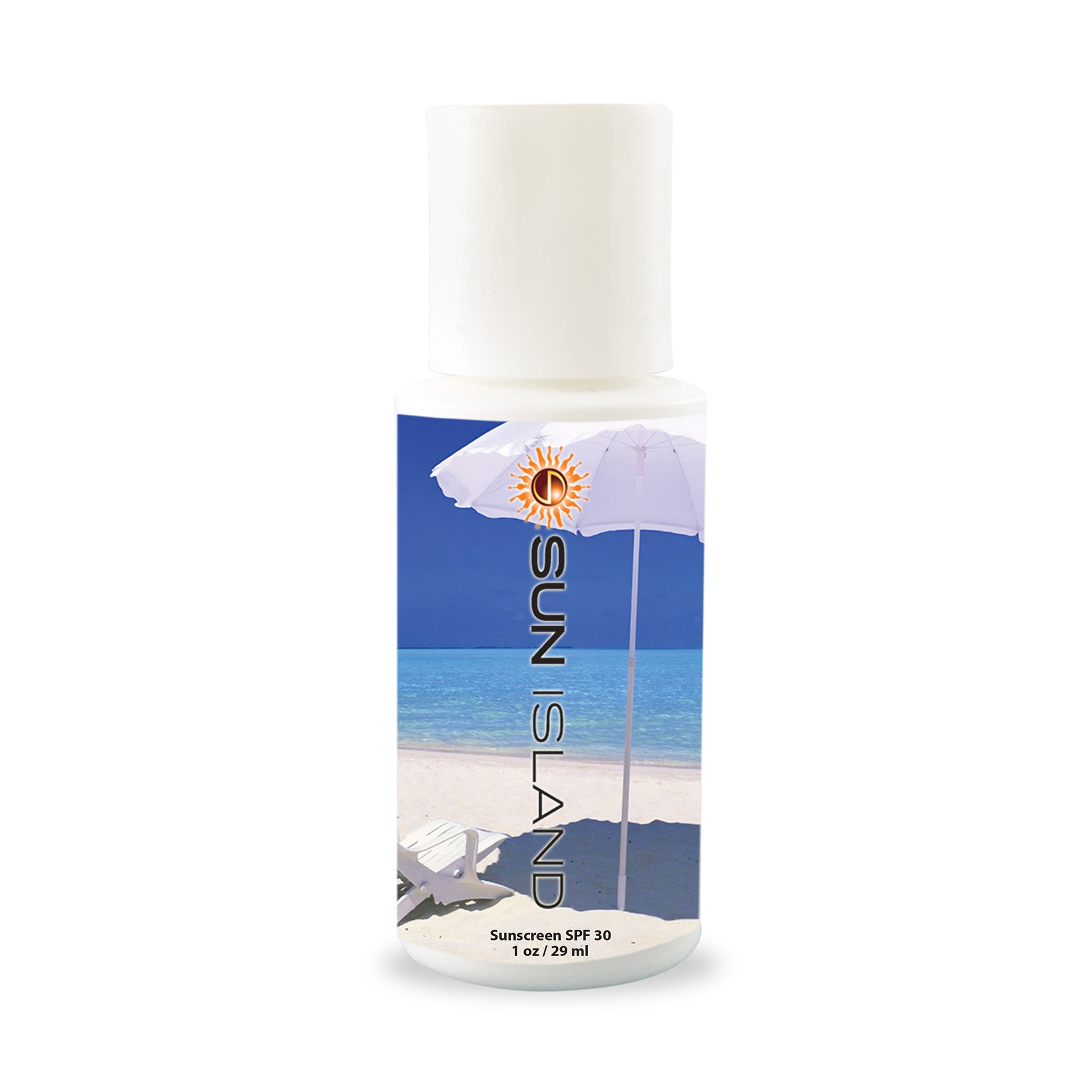 1 Oz. SPF30 Sunblock / Sunscreen Lotion  Imprinted with Logo (Q241432)