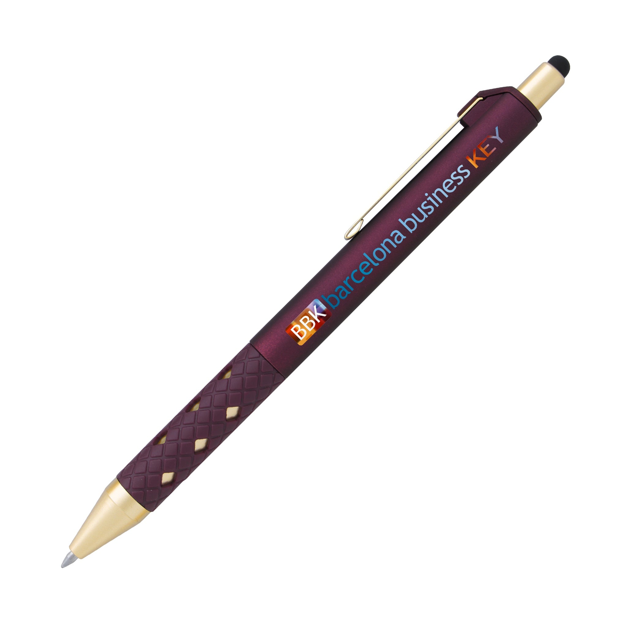 Good Value™ Cali Gold Retractable Stylus RABS Pen (Q241632)