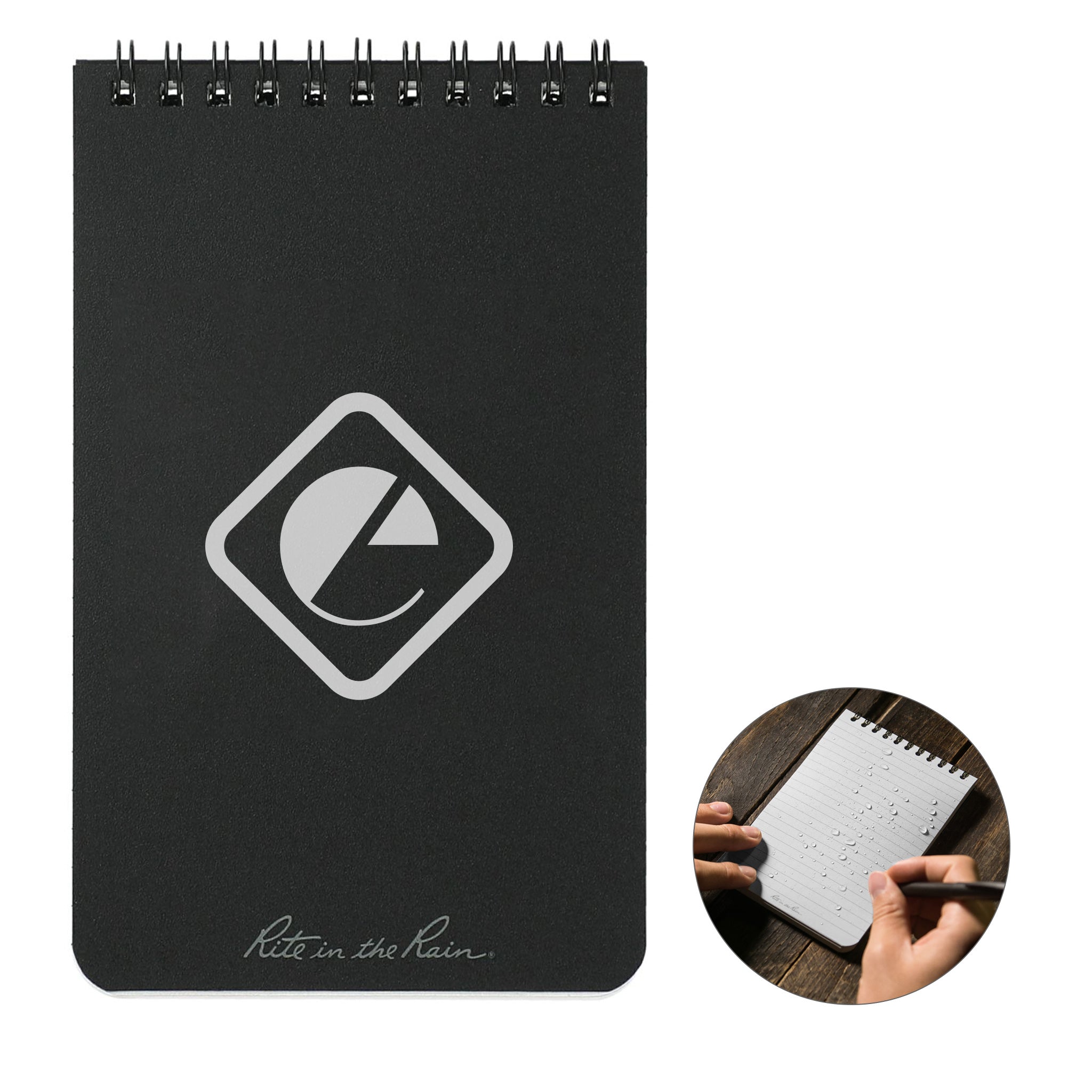 4 x 6 Inch Rite in the Rain Top Spiral Notebook  Imprinted with Logo (Q241822)