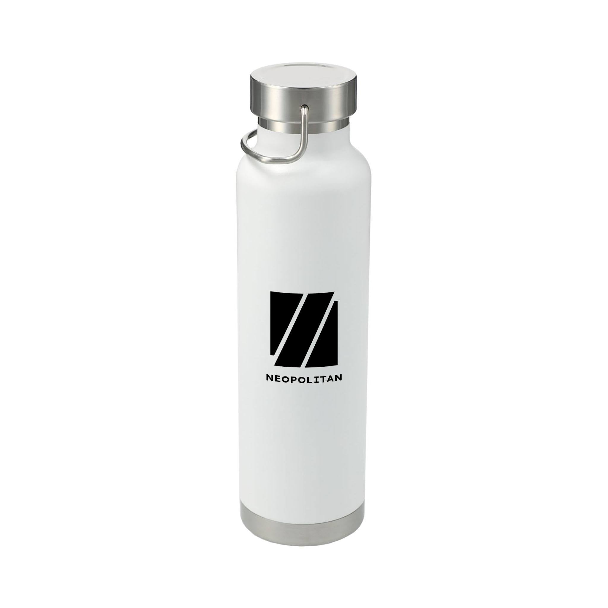 22 Oz. Thor Copper Vacuum Insulated Bottle  Imprinted with Logo (Q242322)