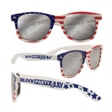 Patriotic Sunglasses  Imprinted with Logo (Q242432)