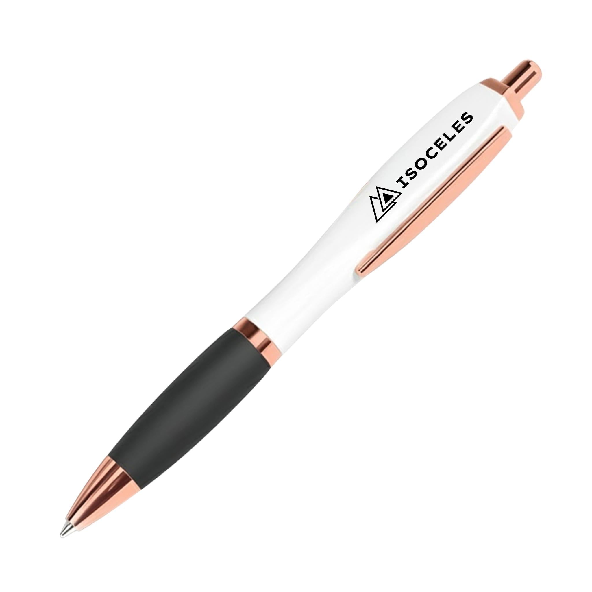Squared Basset II Satin Soft Touch Gel Performance Pen™  Imprinted with Logo (Q242632)