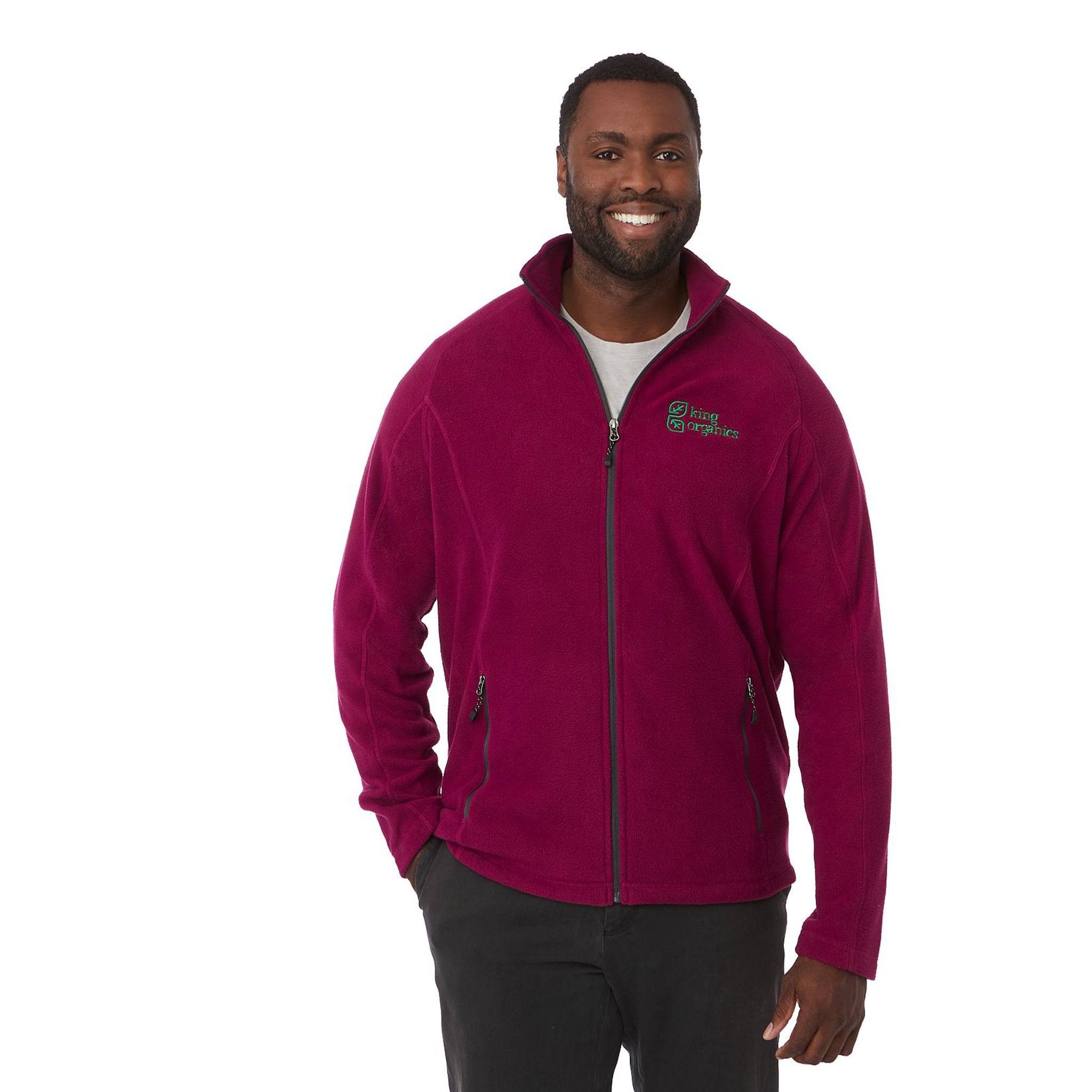 Elevate Men's RIXFORD Polyfleece Jacket  Imprinted with Logo (Q243322)