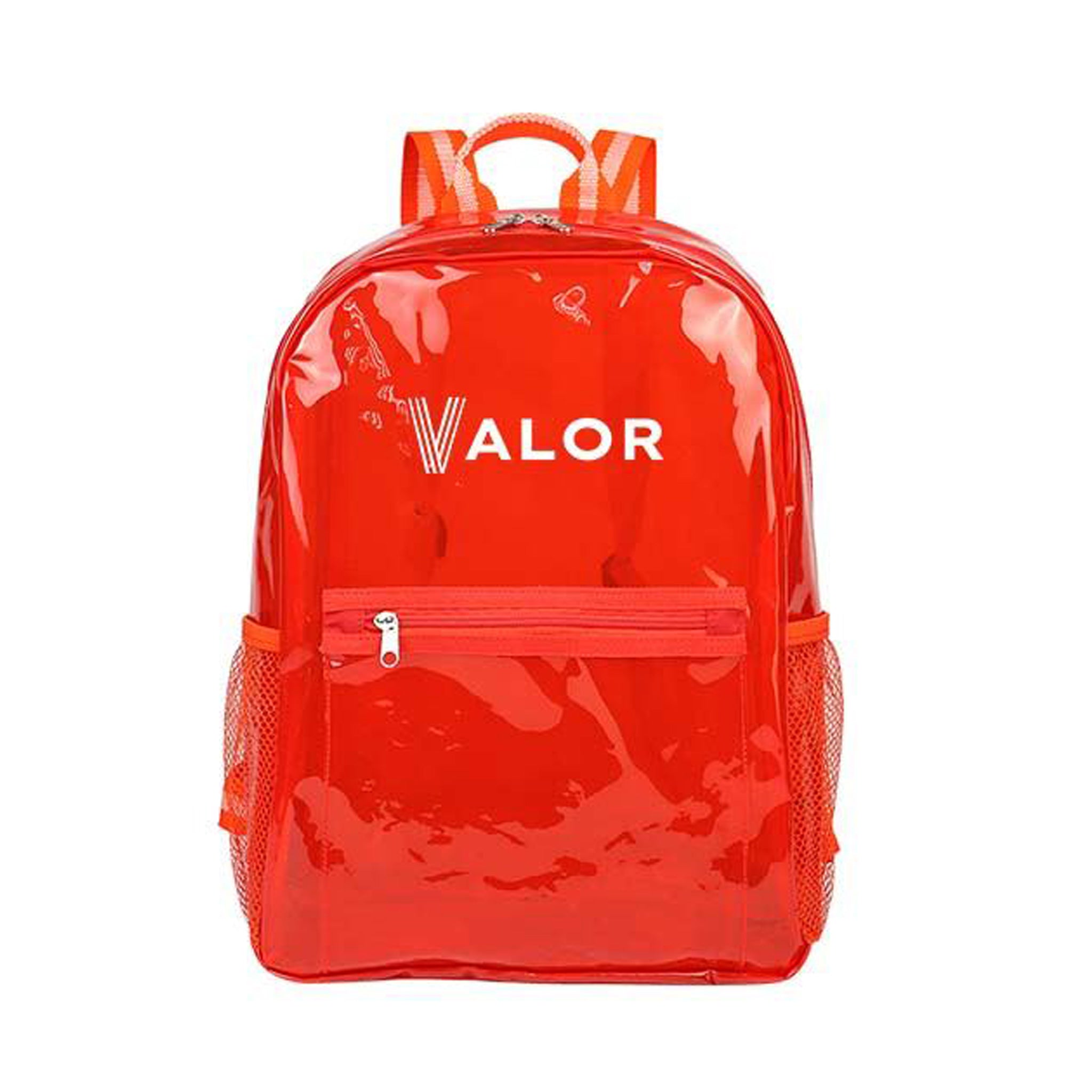 Columbus Clear Backpack  Imprinted with Logo (Q244022)