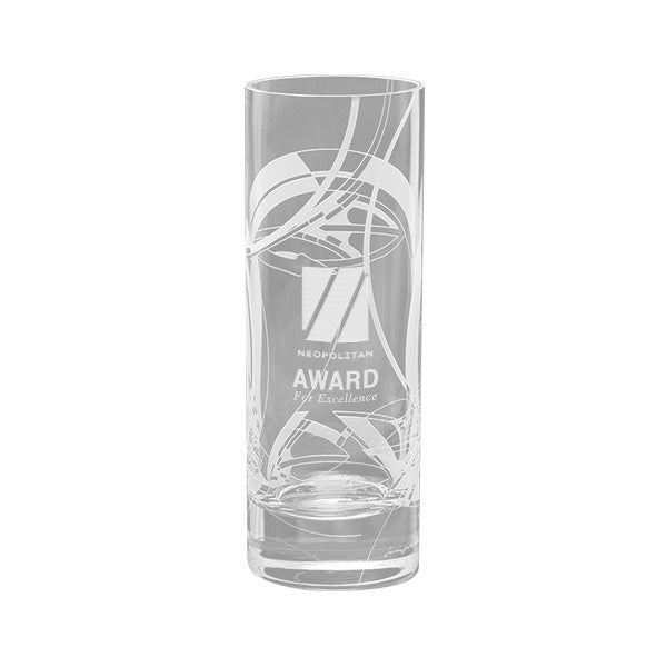 Sea Whisper Vase Award  Imprinted with Logo (Q244122)