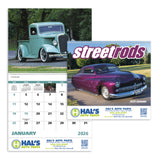 Street Rods - Spiral Calendar  Imprinted with Logo (Q244722)