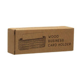Wood Business Card Holder (Q244922)