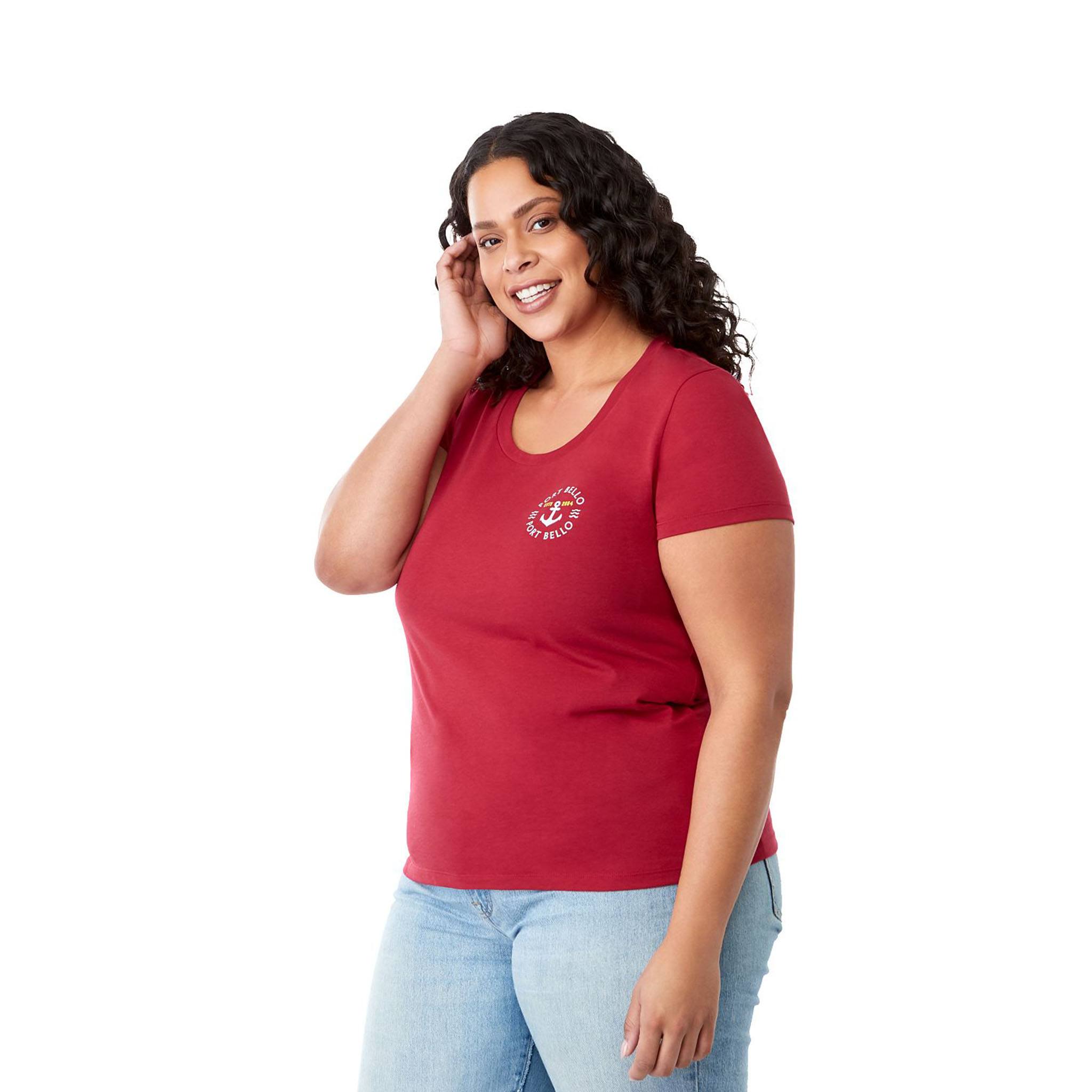 Women's SOMOTO Eco Short Sleeve Tee  Imprinted with Logo (Q245622)