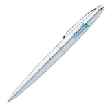 Cross® ATX Pure Chrome Ballpoint Pen - Full Color  Imprinted with Logo (Q247022)