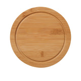 5-Piece Swivel Top Bamboo Cheese Board Set (Q247322)